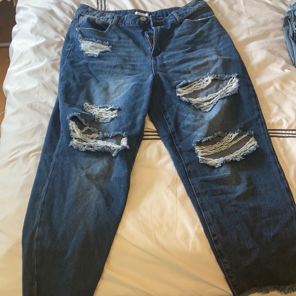 Madewell ripped jeans